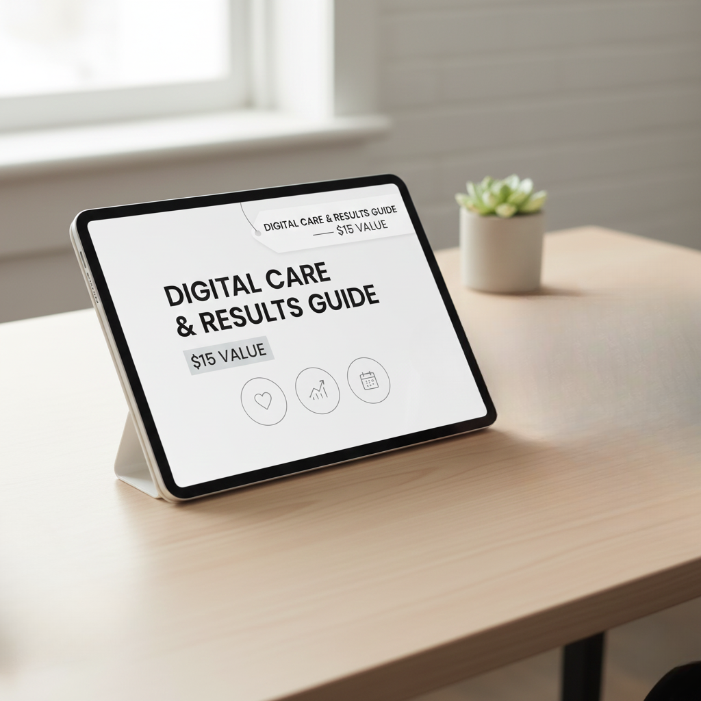 Digital care & results guide — $15 value