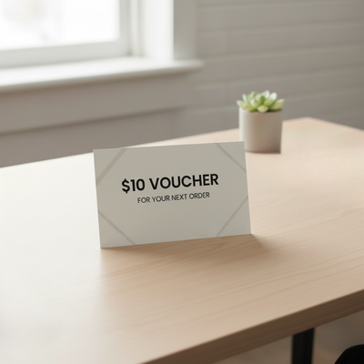 $10 voucher for your next order — $10 value
